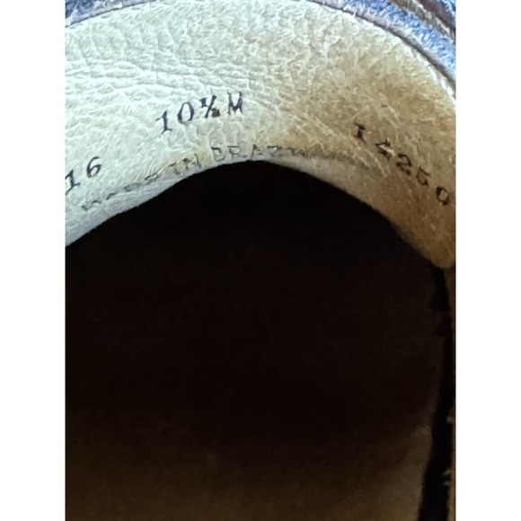 Peter Millar Brown Suede Oxford Size 10.5 M Vibram  Soles main image 5